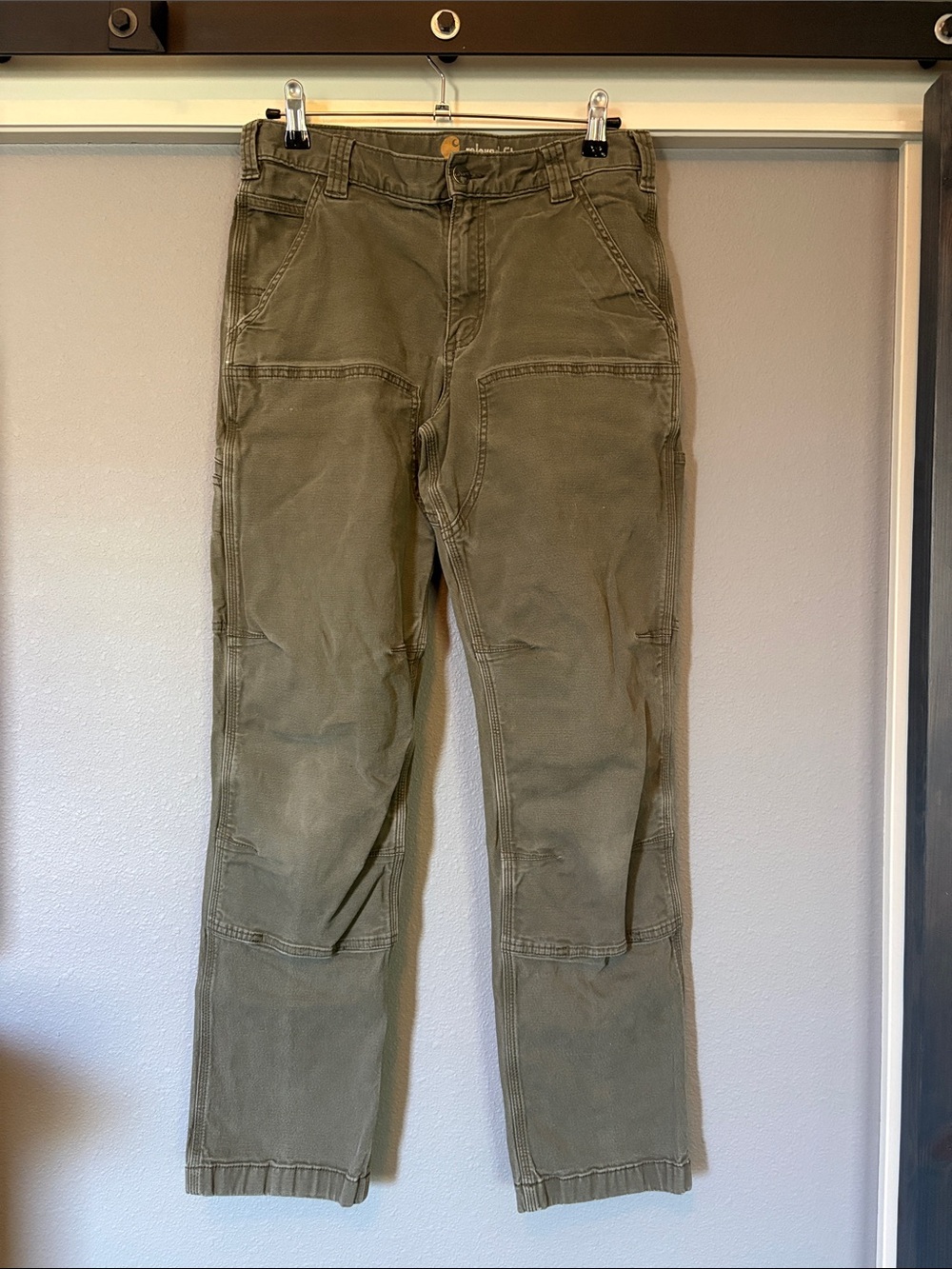 Carhartt Olive Workwear Cargo Pants